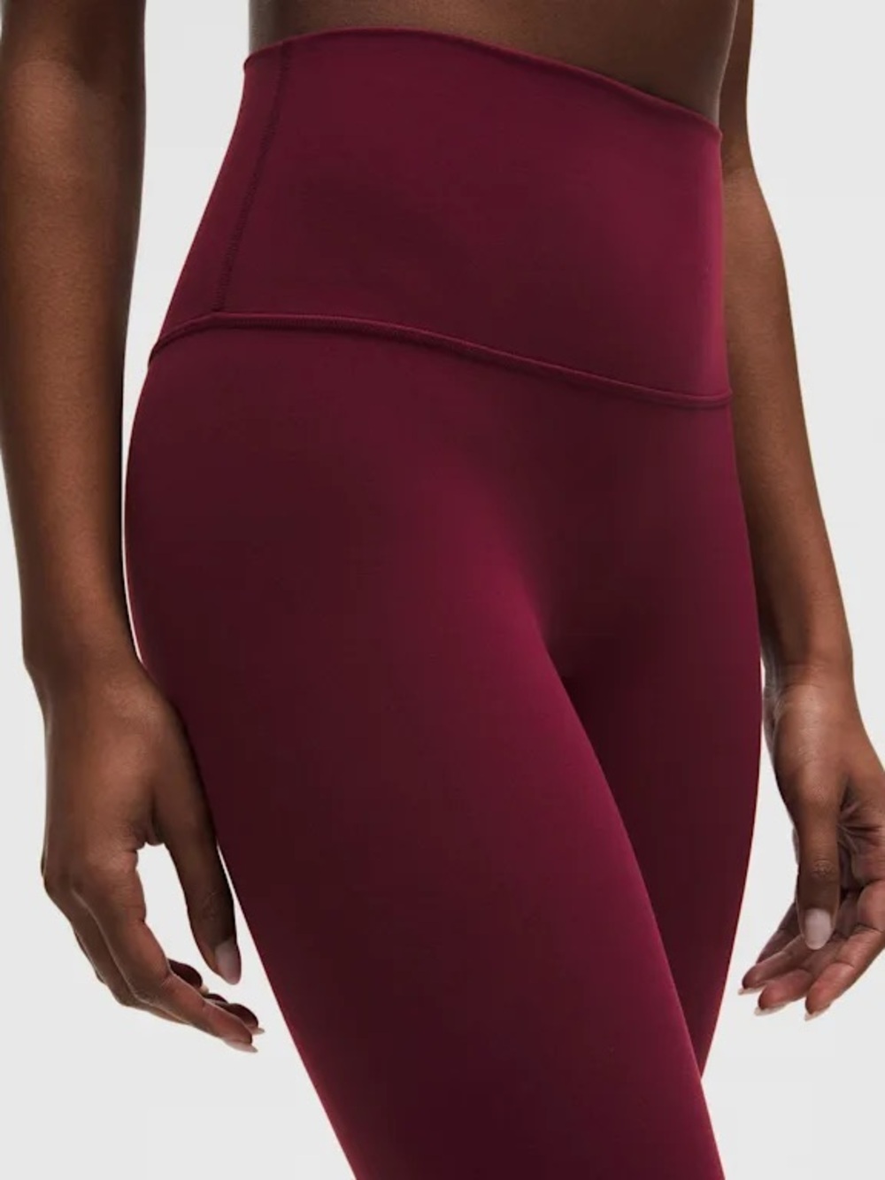 NWT Lululemon Align No Line High-Rise Pant 28” Cranberry Charm Size 8 - Picture 3 of 9